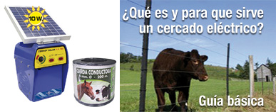 pastor electrico para ganado vacuno equino patura p2000 con alimentacion a  red de 230v
